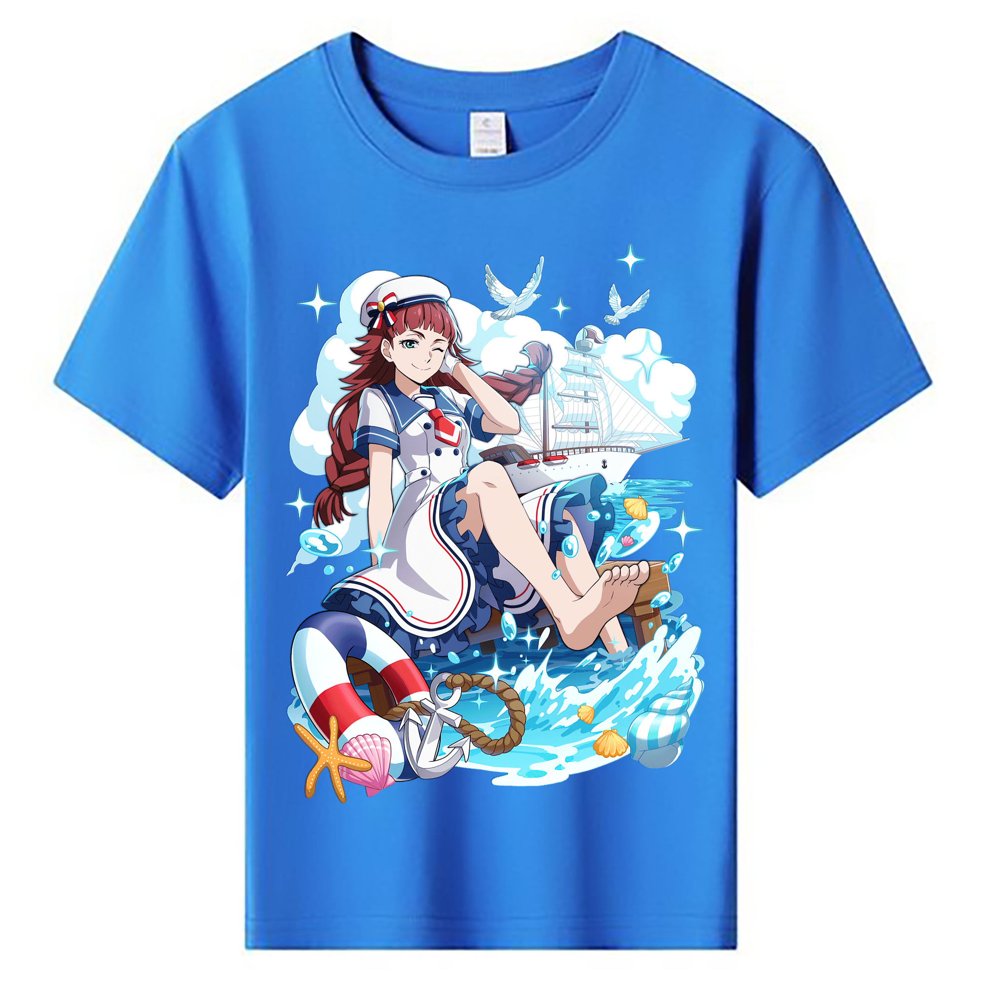 （画像用） 文豪ストレイドッグス Bungo Stray Dogs 綿100％キッズTシャツ（フロントプリント）
